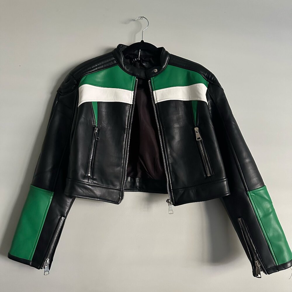 Lioness Nueve Vegan Leather Biker Jacket